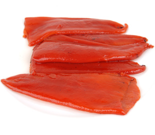 Grilled Capia Peppers