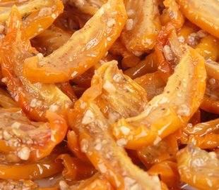 Oven Roasted Semi-Dried Pasteurized Segment Yellow Tomatoes